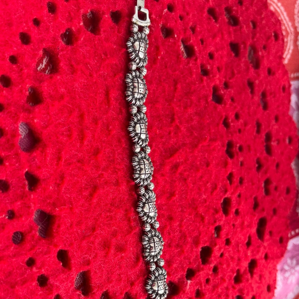 Vintage Heart Slide Bracelet